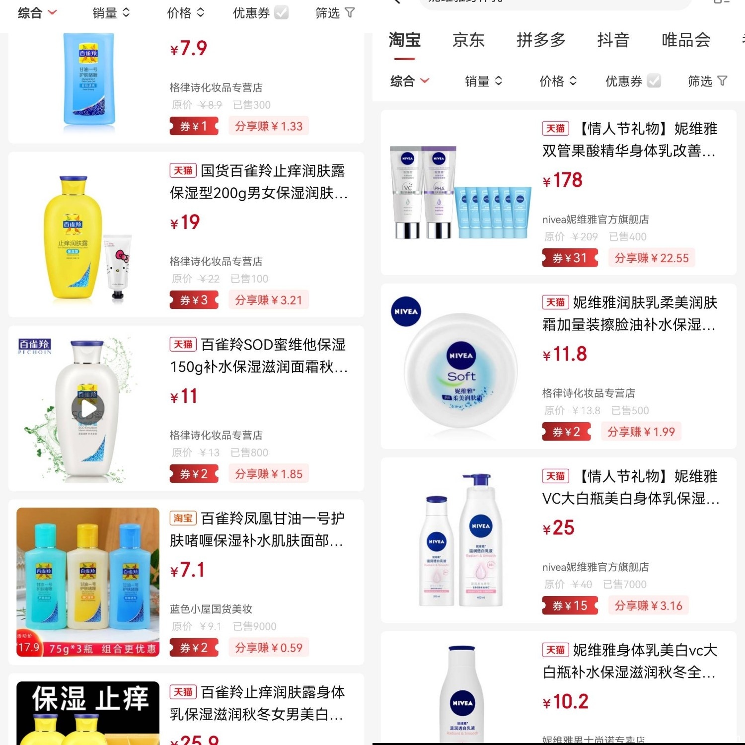 2023身体乳十大品牌排名 10款身体乳测评分享