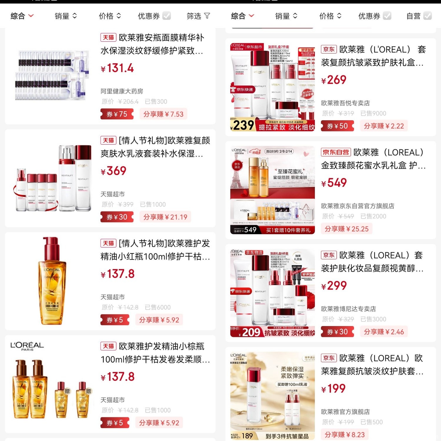 欧莱雅的哪款护肤品好 欧莱雅护肤品排行榜